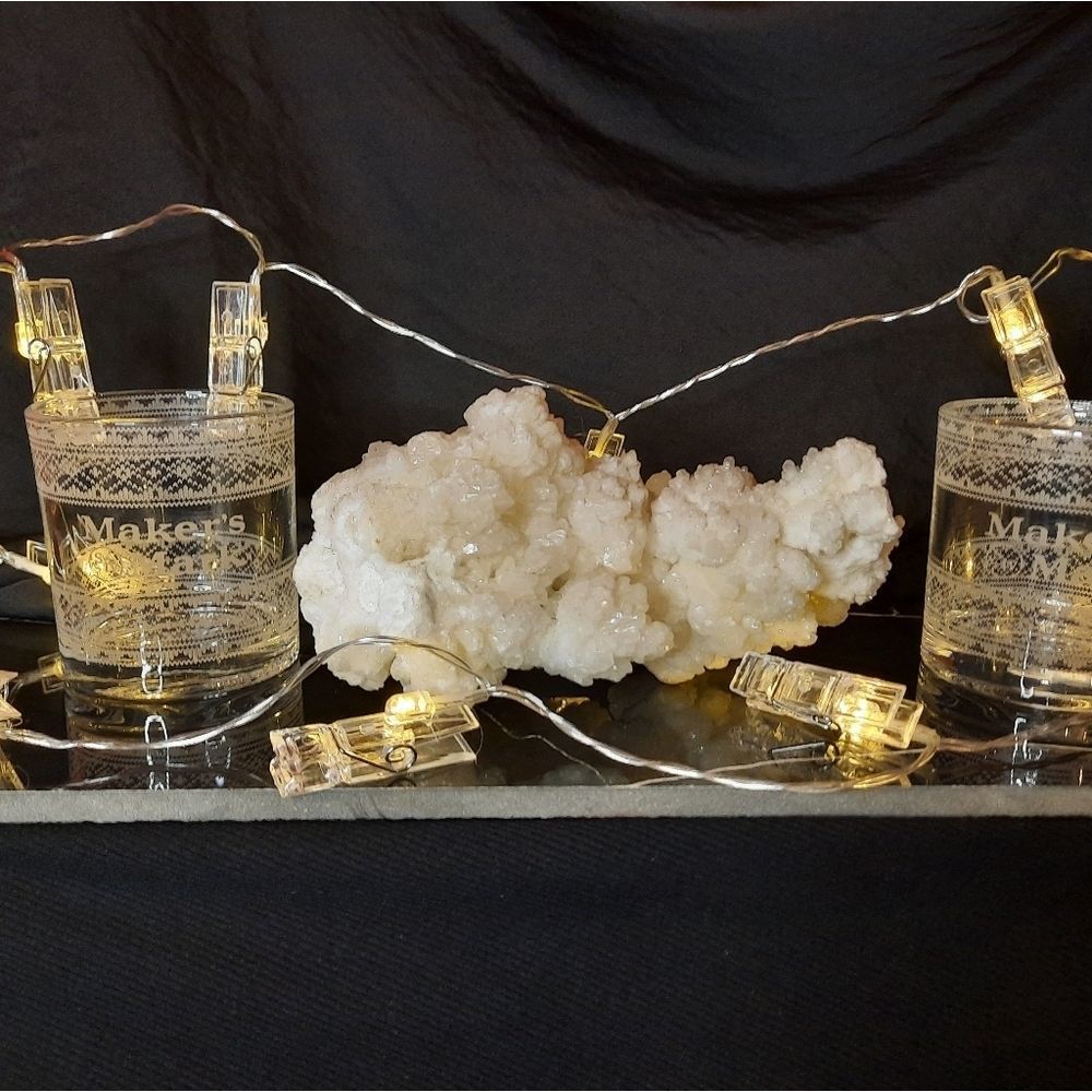 🥃🥃Set of 2 Makers Mark Holiday Rocks glasses🥃🥃 - Picture 4 of 6
